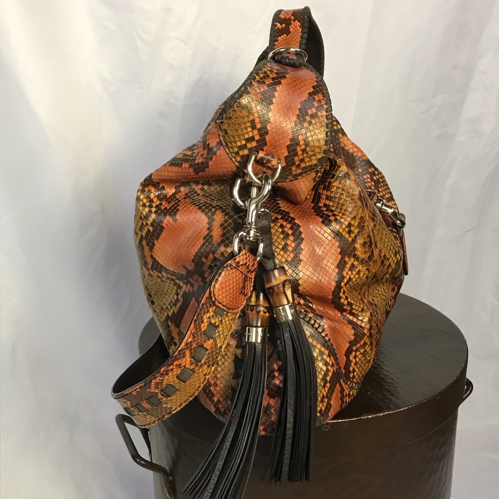Authentic Gucci Snake Leather Purse - Picture 2 of 16